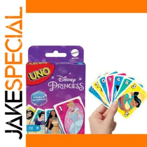 Disney Princesses UNO Card Game for All Ages