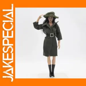 1/6 Scale Doll Overcoat and Hat Set