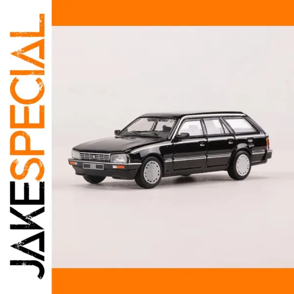 1:64 Diecast Peugeot 505SW Model Car Black
