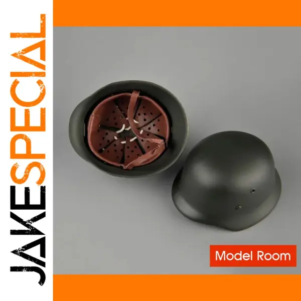 WWII German M35/42 Metal Helmet for 1/6 Action Figures