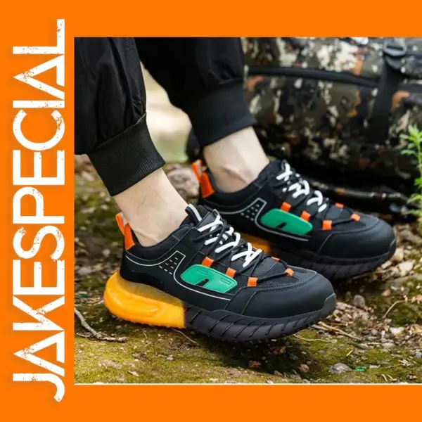 Lightweight Steel Toe Work Sneakers for Men