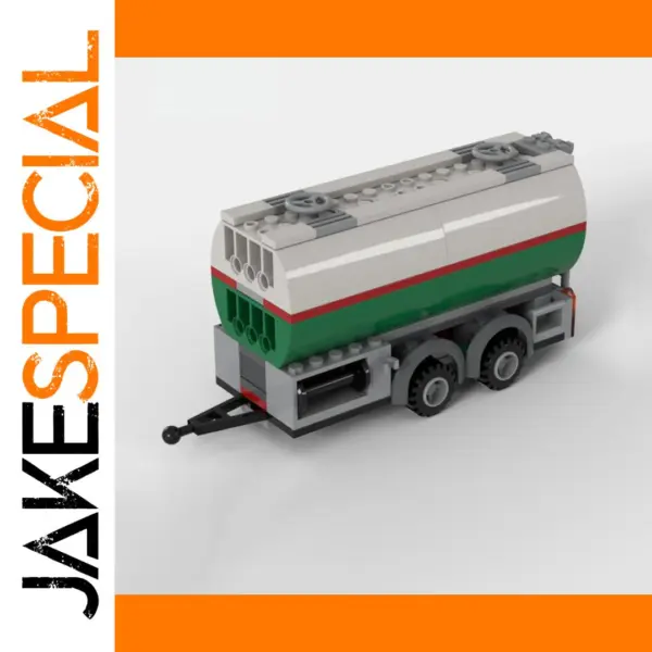 88PCS Modular Tanker Truck Building Blocks Set