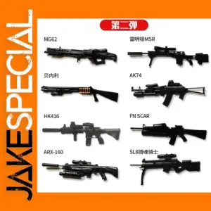 1/6 Scale Submachine Gun Toy Model for Figures