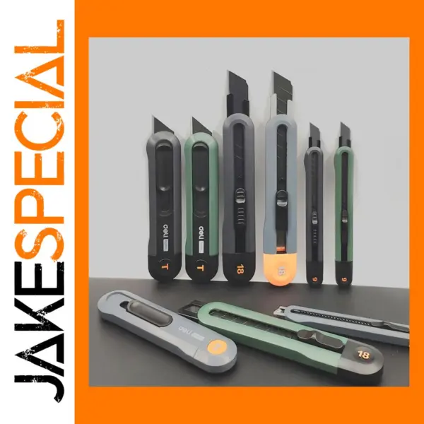 Deli 3pc Utility Knife Set for Art and Crafts