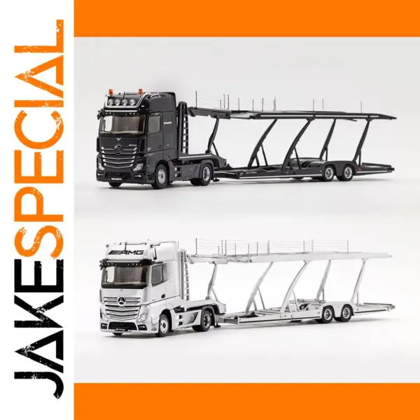 1:64 Diecast Model Double Decker Truck