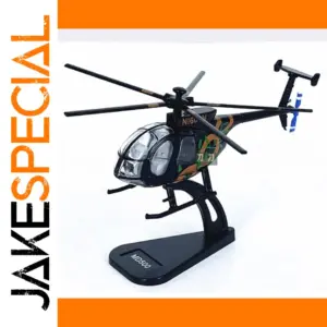 1:100 Scale Diecast MD500 Helicopter Model