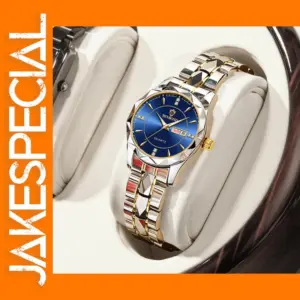 BINBOND B5552 Quartz Women's Golden Watch