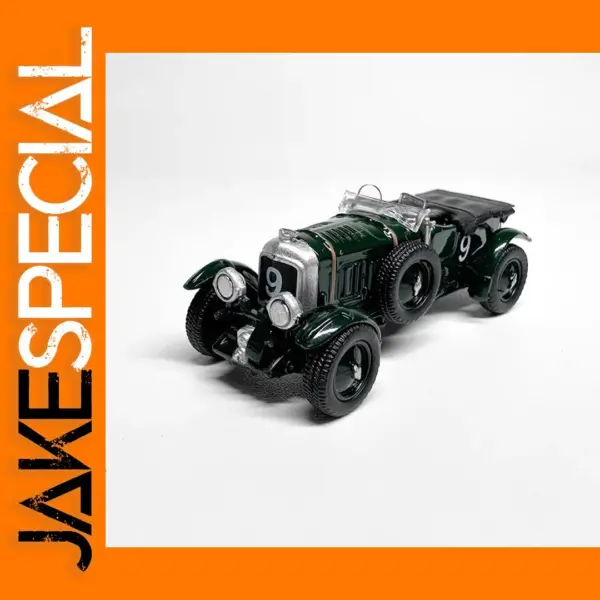 1:76 Scale Vintage Convertible Diecast Model Car