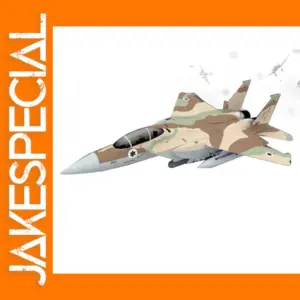F-15 Fighter Jet 3D Paper Model Kit