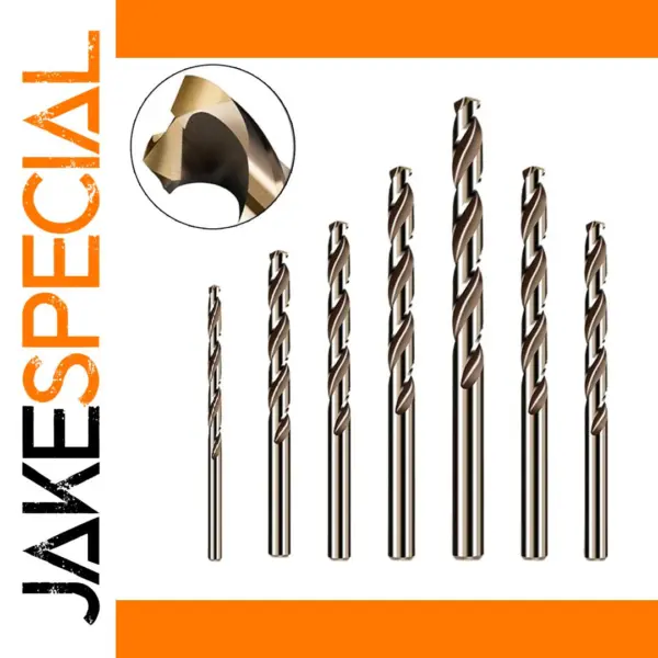 5Pcs M35 Cobalt HSS Drill Bit Set