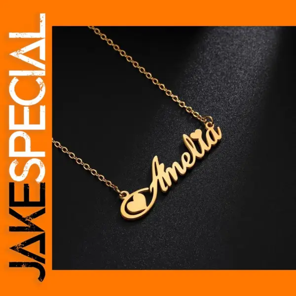 Personalized Stainless Steel Name Necklace