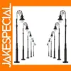 HO Scale Street Lamp Post Set - 10 Pieces