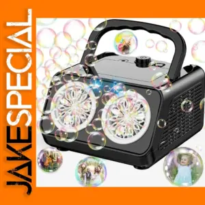 Premium Bubble Machine for Events and Parties