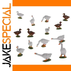 14pcs O Scale PVC Farm Animal Models