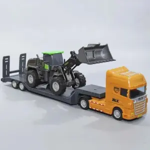 1:50 Diecast Plastic Flatbed Trailer Model 41 6936ef61 upscaled