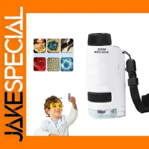 Kids Pocket Microscope Educational Toy 60-120x