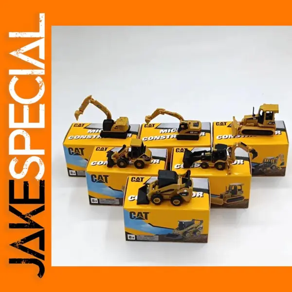 Diecast Mini Excavator Model 1:144 Scale