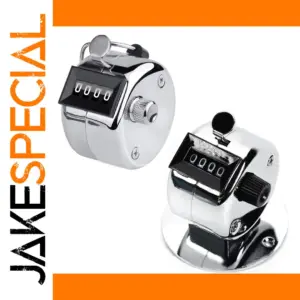 4-Digit Metal Handheld Tally Counter