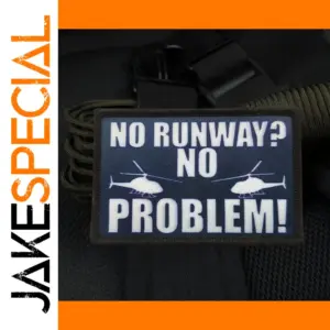 Helicopter Pilot Printing Embroidered Patch for Clothing