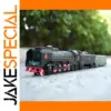 1:87 Alloy Retro Steam Train Model with Lights