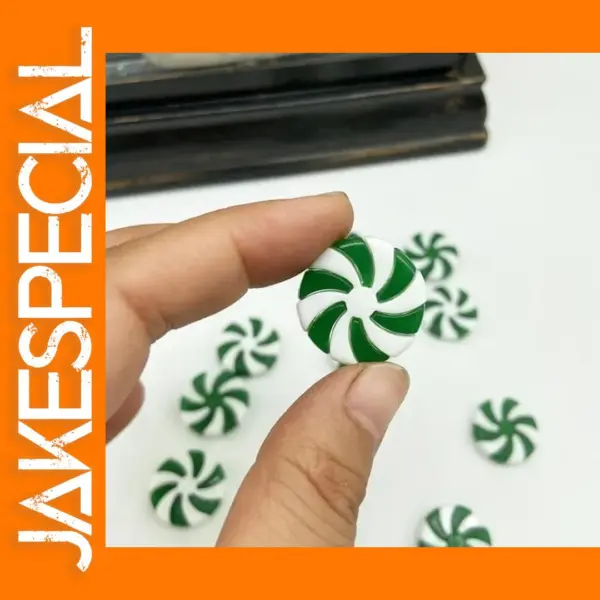 10pcs Peppermint Candy Christmas Decorations