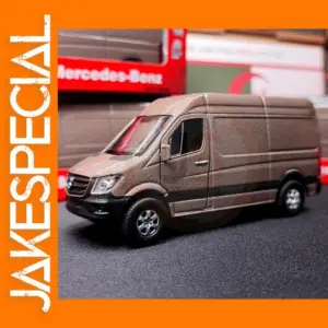 FR Stock — Welly Mercedes-Benz Sprinter Van 1:36 Scale Model Metallic Brown