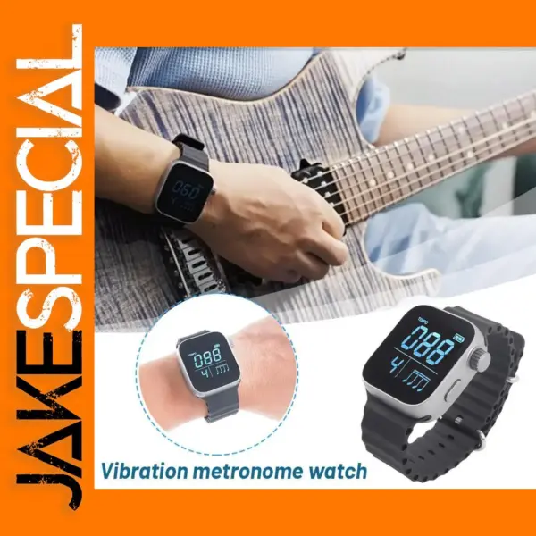 Wearable Vibrating Metronome Music & Exercise Watch