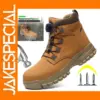 Steel Toe Waterproof Work Boots for Men