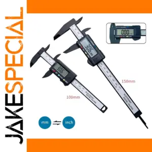 150mm Carbon Fiber Digital Caliper Gauge