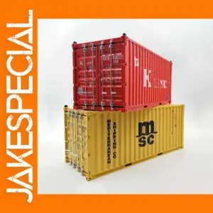1:20 Scale Plastic Shipping Container Model