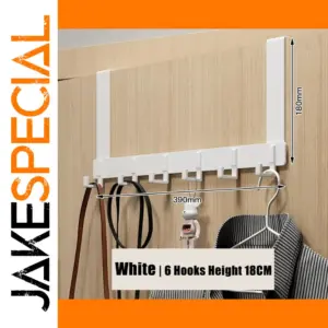 Xiaomi 6 Hooks Over Door Storage Organizer