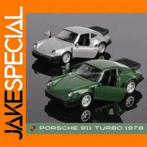 1:36 Diecast Porsche 911 Turbo Model Car