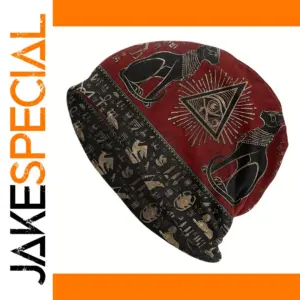 Egyptian Cats Beanie Hat for All Seasons