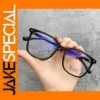 Unisex Anti Blue Light Square Glasses Frame