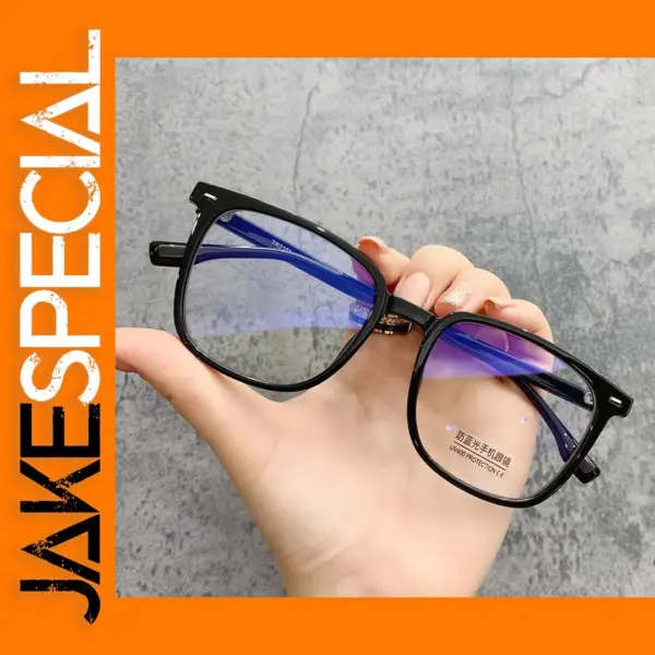 Unisex Anti Blue Light Square Glasses Frame