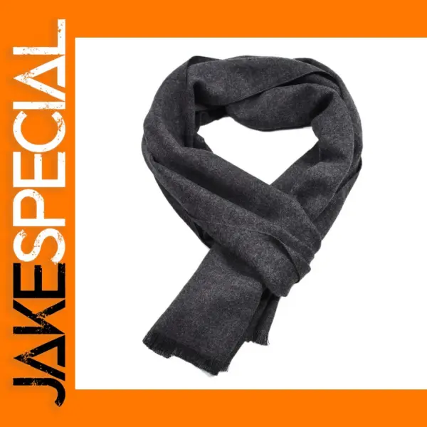 Cashmere Scarf for Men Winter Warm Shawl