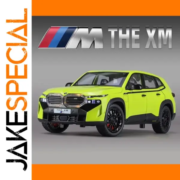 1:24 BMW XM Diecast Car Model with Lights