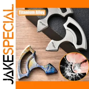 Titanium Alloy Multifunctional Pocket Pry Bar
