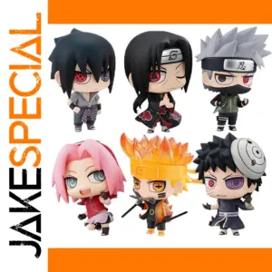 Naruto 6pcs Anime Figures Set Collectible Toys
