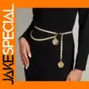 Luxury Metal Chain Belt for Women