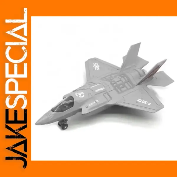 F-35 Metal Model Plane with Lights and Sound