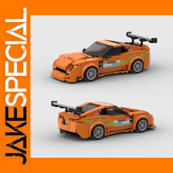 MOC Fast & Furious MK4 Supra Model Kit