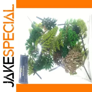 30Pcs Green Model Trees for Train Layout