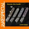 S35VN Titanium Alloy Folding Knife EDC Tool