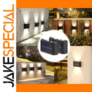 Solar LED Wall Lamp for Garden Decoration