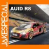 1:24 Audi R8 Diecast Model Car Toy