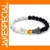 Multicolor Volcanic Stone Bracelet Unisex