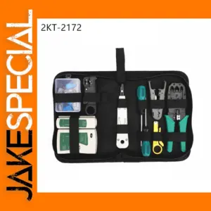 Network Cable Tester and Crimping Pliers Set