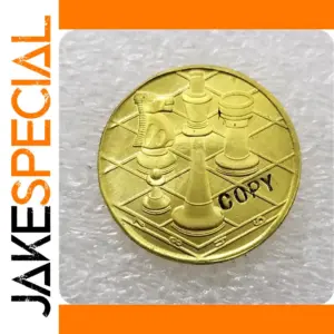 3 PCS Chess Replica Coins Collectible Set