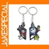 Jack and Sally Heart Keychain for Couples
